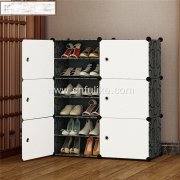 Plastic DIY Shoes Storage Boxes Shoes Rack